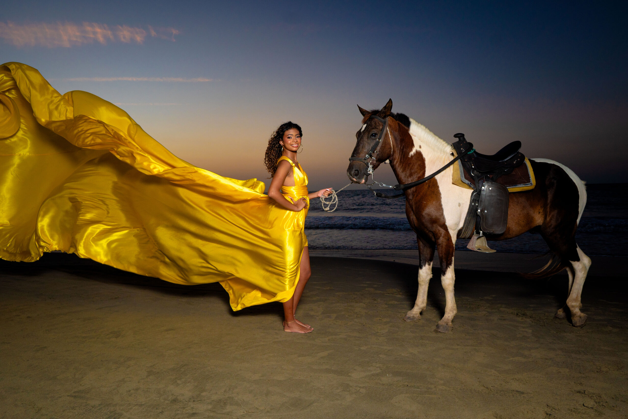 Flying Dress Photoshoot Vacation