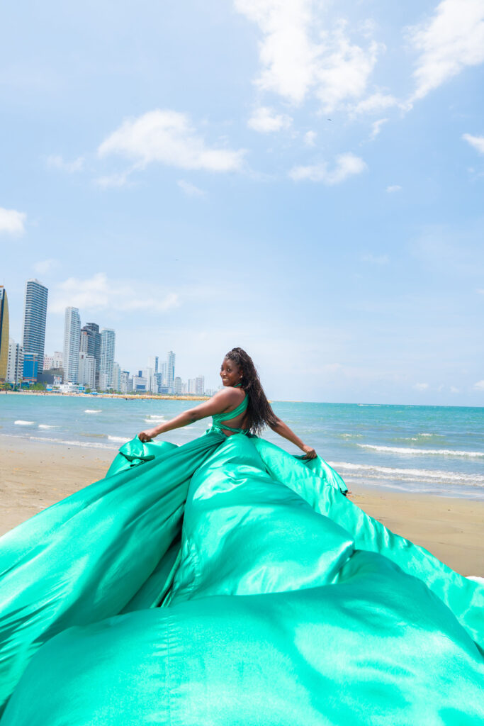 Professional Flying Dress Photoshoot
